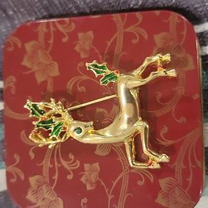 Reindeer broach